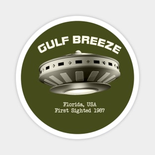 Gulf Breeze UFO Flying Saucer Magnet